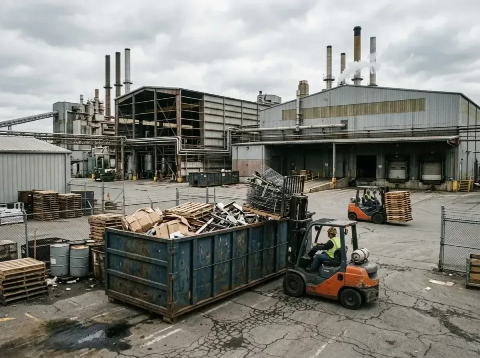 industrial-factory-scrap-conta-003 — frequently asked questions, Cheap Roll-off Dumpster Rentals in Bakerstown, PA